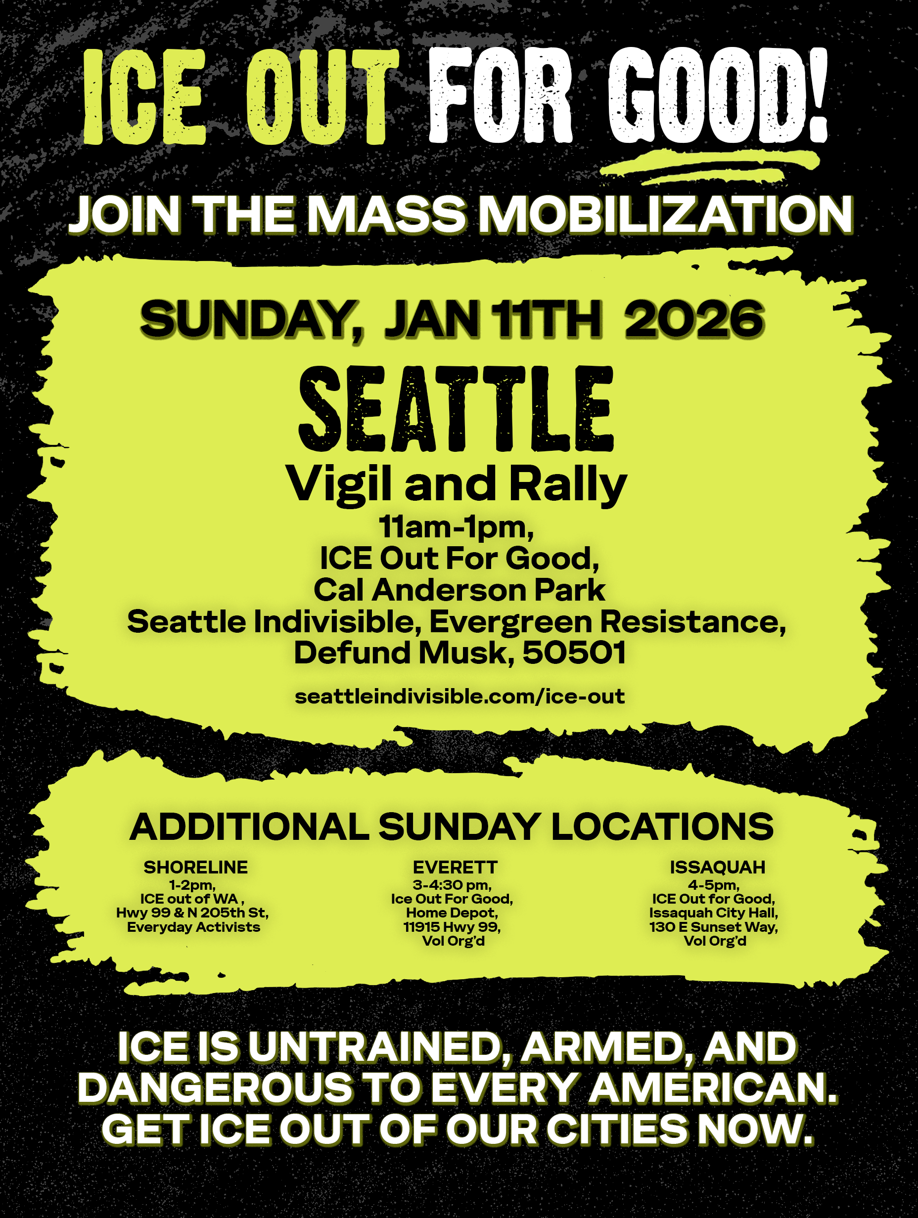 ICE Out for Good: Seattle